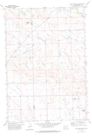Table Top Butte topo map