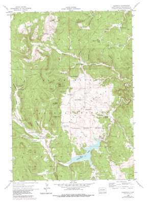 Deerfield topo map