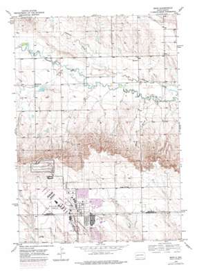 Bend topo map