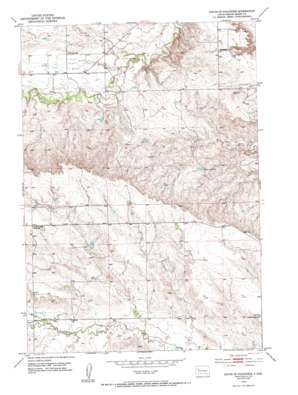 South of Volunteer USGS topographic map 44103d2