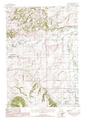 Chicken Creek USGS topographic map 44103e8