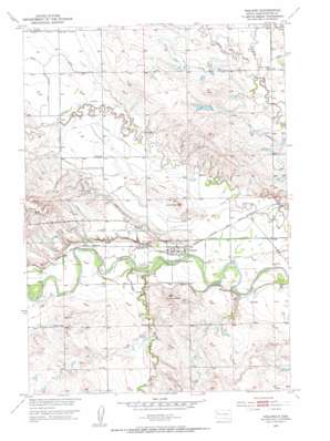 Nisland USGS topographic map 44103f5