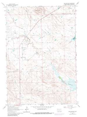 Mud Buttes USGS topographic map 44103g7