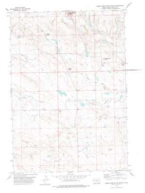 Deers Ears Butte South USGS topographic map 44103h2