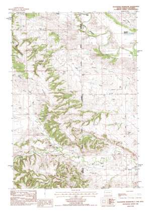 The Forks topo map