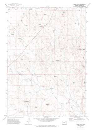 Appel Butte USGS topographic map 44105b5