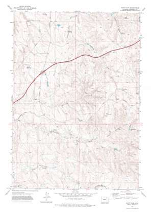 Scott Dam USGS topographic map 44105b7