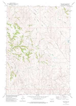 Carr Draw topo map