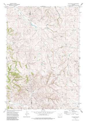 Recluse USGS topographic map 44105e1