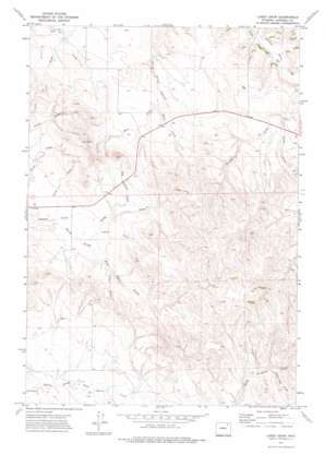 Larey Draw USGS topographic map 44105f8