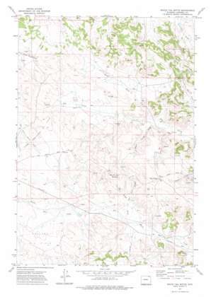 White Tail Butte USGS topographic map 44105g5