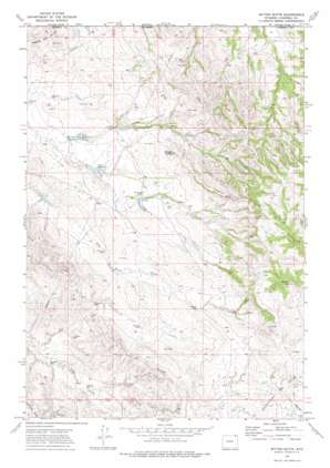 Mitten Butte USGS topographic map 44105h2