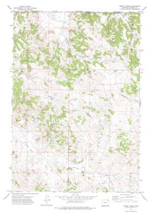 Corral Creek USGS topographic map 44105h6