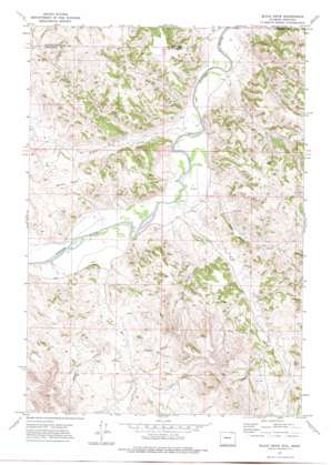 Black Draw USGS topographic map 44105h8