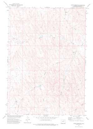 Coyer Reservoir USGS topographic map 44106a3
