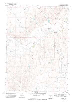 Trabing USGS topographic map 44106a5