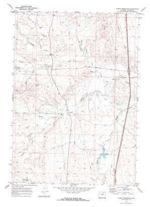 Purdy Reservoir USGS topographic map 44106a6