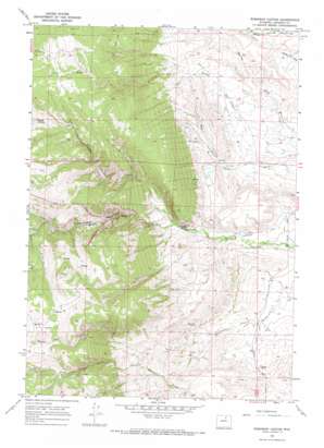 Robinson Canyon USGS topographic map 44106a7