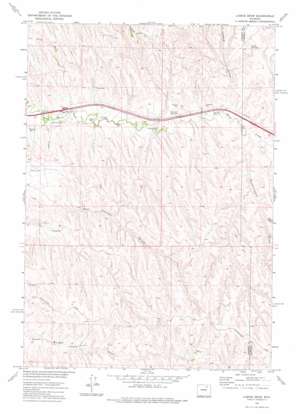 Laskie Draw USGS topographic map 44106b1