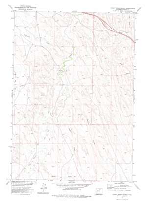 Crazy Woman Ranch USGS topographic map 44106b4