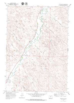 Buffalo NE USGS topographic map 44106d5