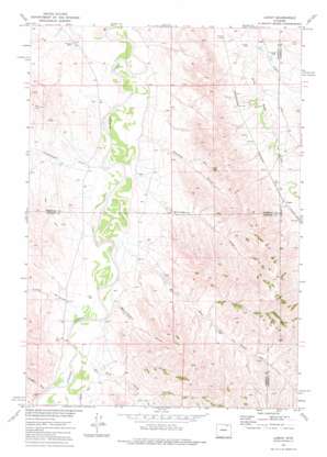 Sheridan USGS topographic map 44106e1