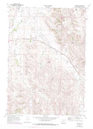 Wyarno USGS topographic map 44106g7