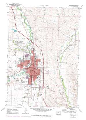 Sheridan USGS topographic map 44106g8