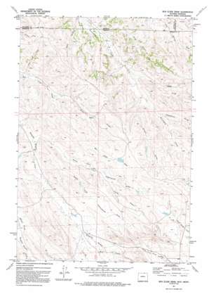 Box Elder Draw USGS topographic map 44106h3