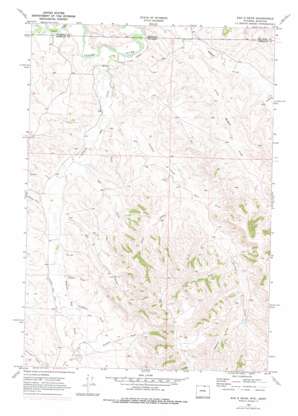 Bar N Draw USGS topographic map 44106h7
