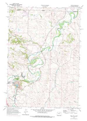 Acme USGS topographic map 44106h8