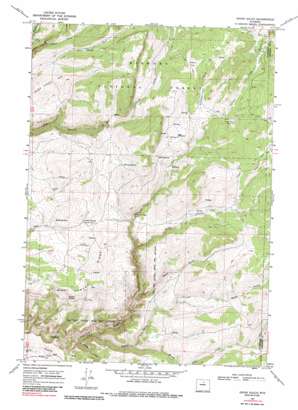 Onion Gulch USGS topographic map 44107a2