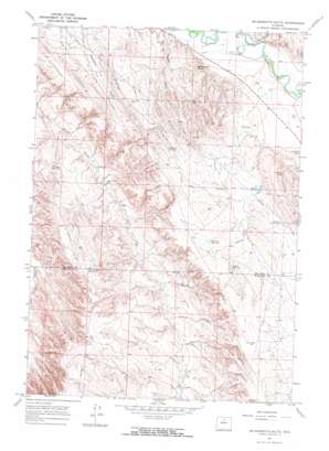 Mcdermotts Butte topo map