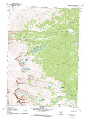 Lake Angeline USGS topographic map 44107c1