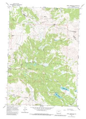 Shell Reservoir USGS topographic map 44107e4