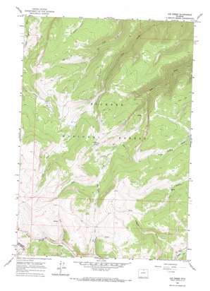 Ice Creek USGS topographic map 44107g6
