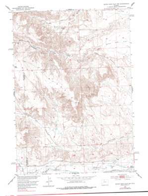 Dutch Nick Flat SW USGS topographic map 44108a4