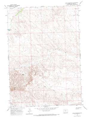 Jones Reservoir USGS topographic map 44108c2