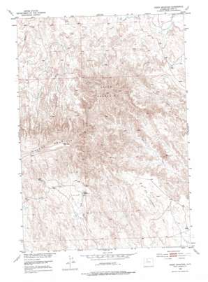 Sheep Mountain USGS topographic map 44108c4