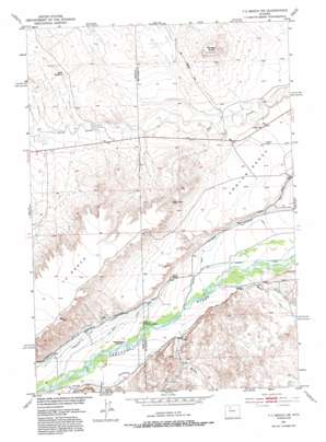 Y U Bench Ne USGS topographic map 44108d5