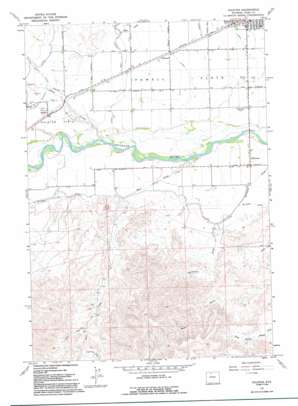 Ralston USGS topographic map 44108f7