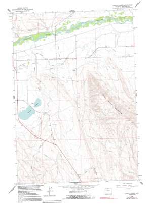 Lovell Lakes USGS topographic map 44108g3