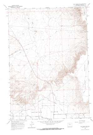 Elk Basin Sw topo map