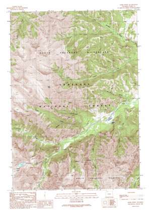 Geers Point topo map