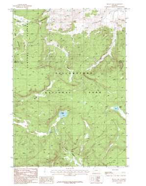 Beach Lake USGS topographic map 44110e5