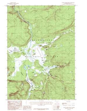 Lower Geyser Basin USGS topographic map 44110e7