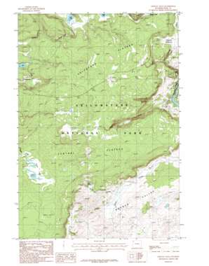 Crystal Falls USGS topographic map 44110f5