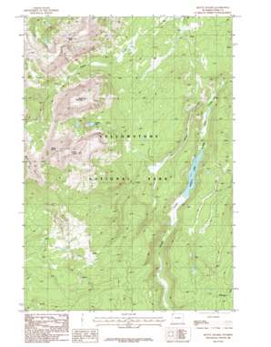 Mount Holmes USGS topographic map 44110g7