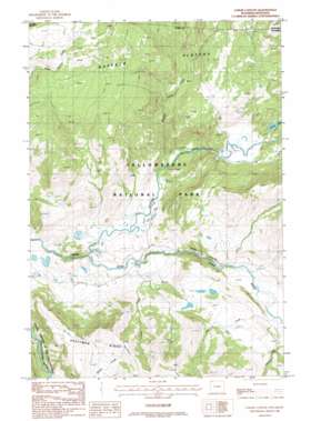 Lamar Canyon USGS topographic map 44110h3