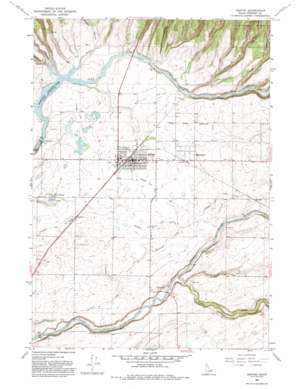 Ashton USGS topographic map 44111a4